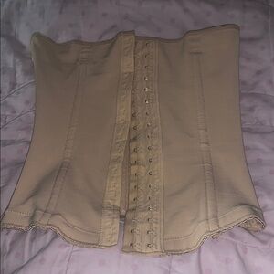 Beige Corset Top